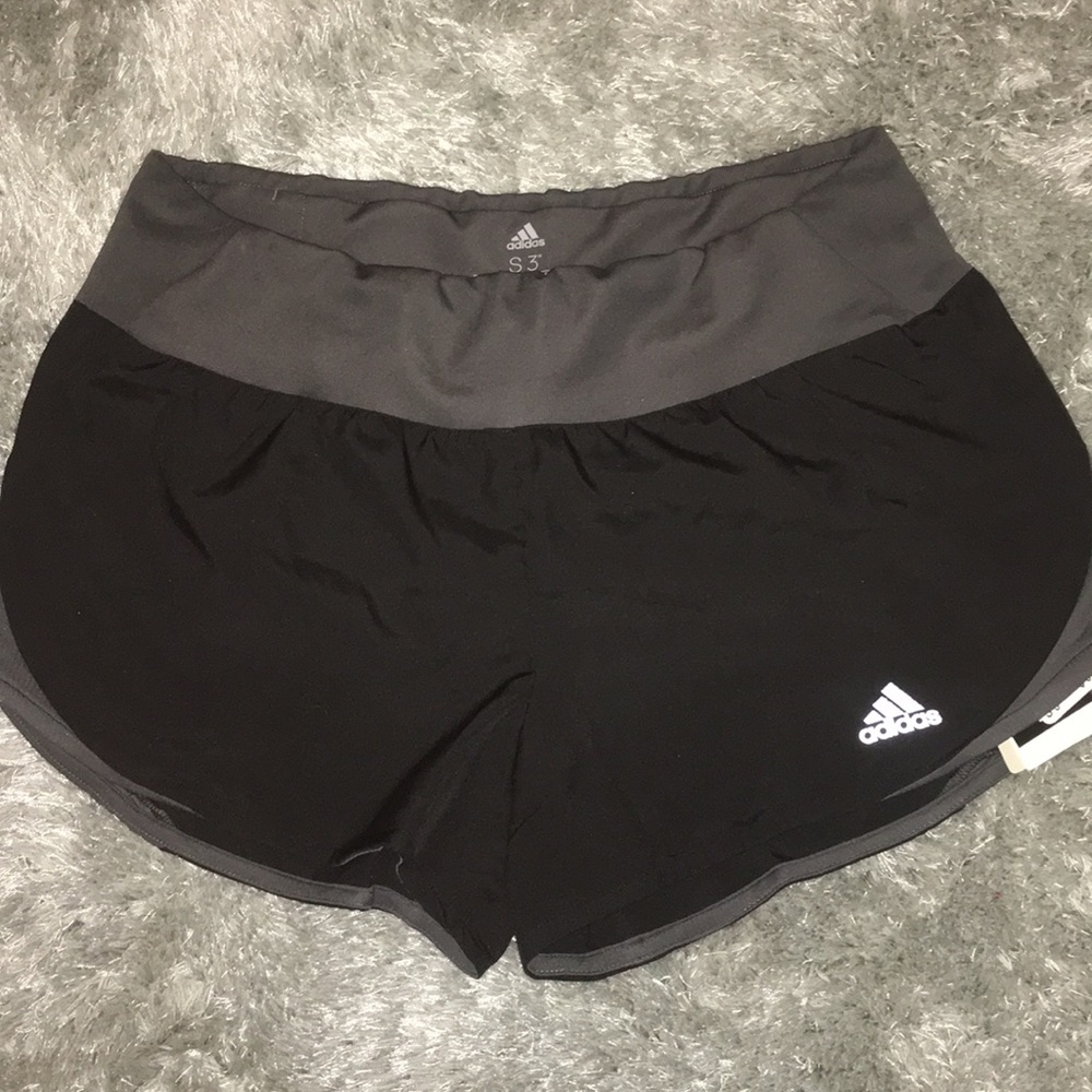 NWT Adidas Black Run It Short